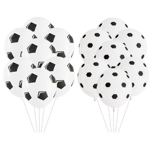 新品12 inch Thicken Soccerv Balls Football Latex Balloons Bi