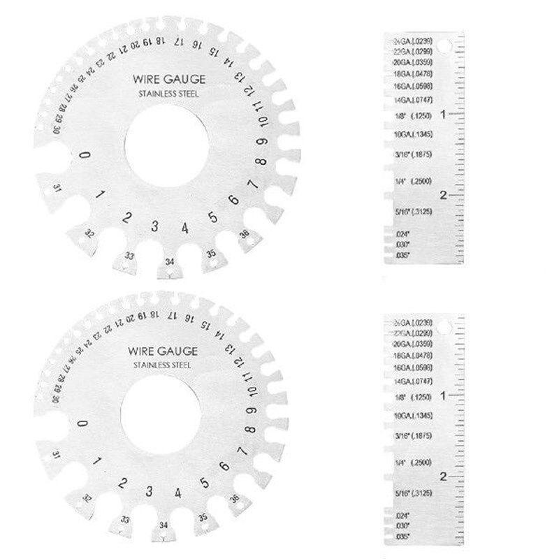 新品4pcs Metal Sheets Round Rust Proof WeldiTng Material