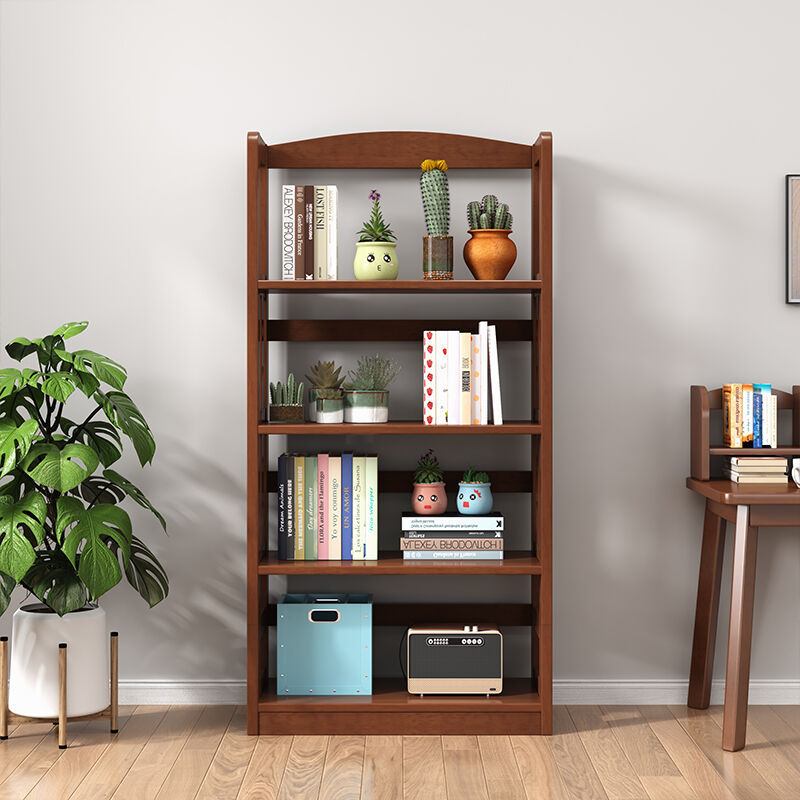 极速奈高NAIGAO实木书架家用简约现代层架置物架U置物架书房家俱