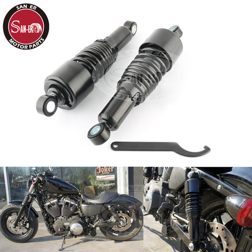新品哈雷改装 短减震器 运动者 硬汉 XL883 1200 后V避震器 短避