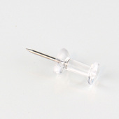 极速180枚 盒混装 创意木质图钉幼儿园I美工钉按钉工字钉软木毛毡