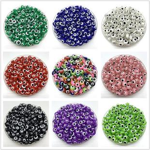 Oval Shape Eye Lot MEvil 8mm Beads 极速50pcs Spacer