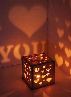 极速Hollow gOut Wooden Projection Box Shatter-resistant