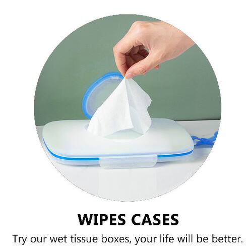 新品Wipes Wet Wipe Box Baby Dispenser Case Holder TiXssue Tr