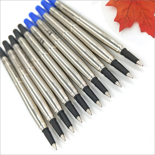 新品*blue or Black Hight Quality 0.5mm 5pc RoPller ball Pen