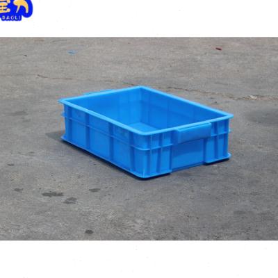 极速()400塑料周转箱塑料筐物D流箱零件常规收纳箱盒螺丝收纳箱