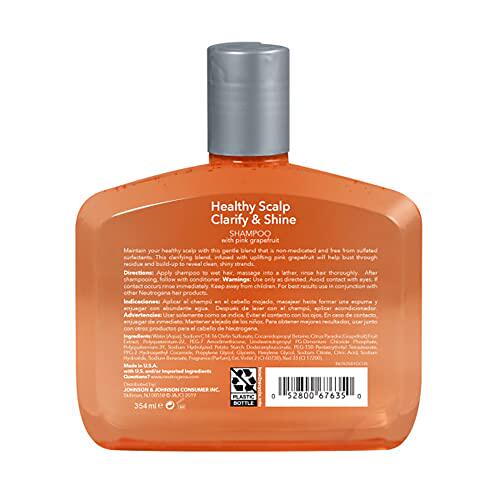 极速Neutrogena Exfoliqating Healthy Scalp Clarify & Shine Sh