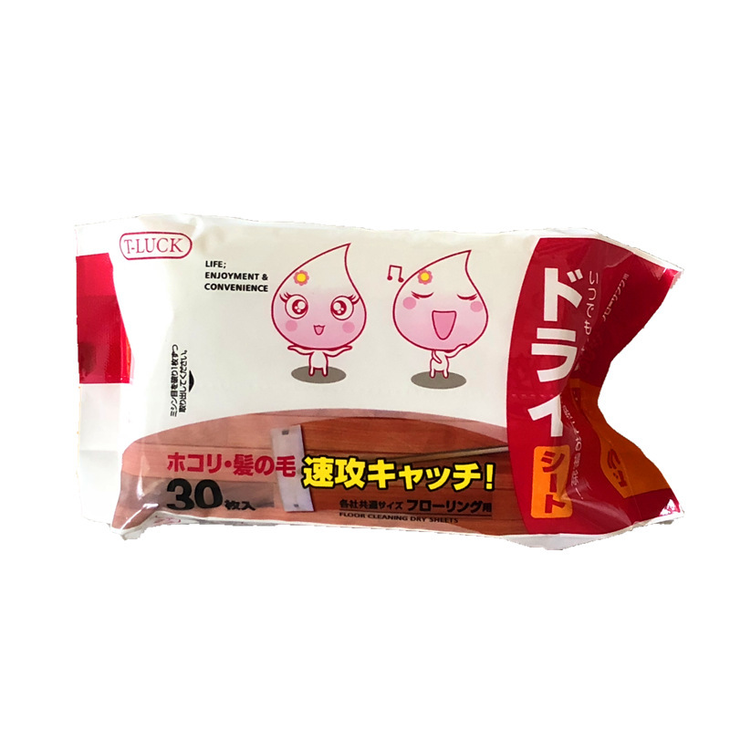 新品0片静电除尘l纸吸头发擦地B纸吸尘地板纸无尘纸平板拖把清定