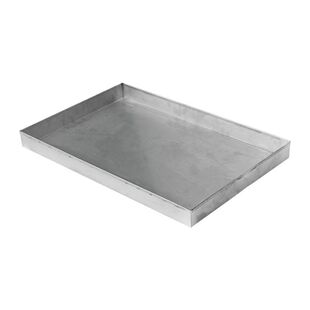 极速304不锈钢盘子接水接油盘z商用长方形托盘定制 加厚特大手工