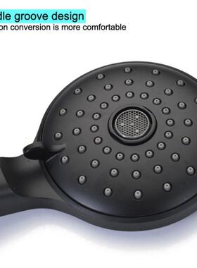 极速Metal Bathroomn Hand Held Black Shower Head with Long Ho