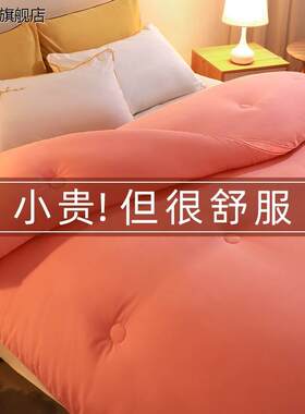 新品子宿舍北方冬被芯冬r被加厚被保暖羽棉被人学生宿舍被绒四季