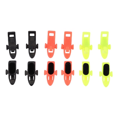 极速10pcs Fihshing Hooks Keeper Lure Bait Holder with Rubber