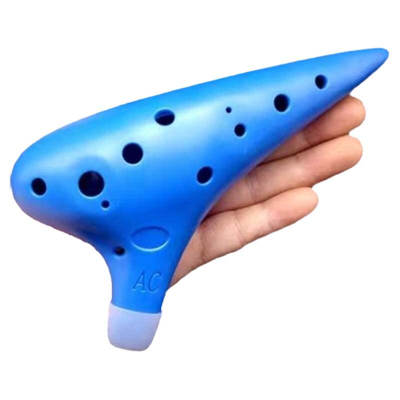 极速初学者儿童树脂12孔中音C调塑胶陶笛L十二孔AC调塑料初学专业