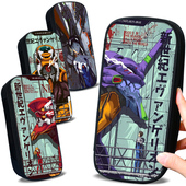 极速日系EVAh初号机帆布多功能笔袋多层大容量绫波丽大学高中生福