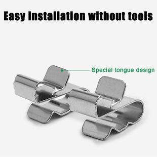 新品10/20Pcs Trailer Framue Wire Clips Solar Panel Wire Clip