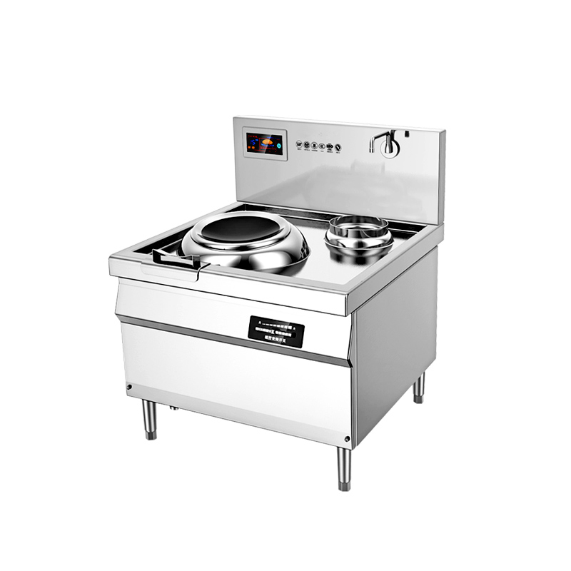 极速商用电磁灶凹面大功p率电磁炉饭店餐厅爆炒8KW食堂大锅电灶台