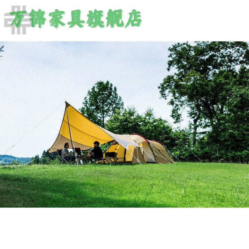 极速雪峰帐篷Snowpeak雪峰户外露营野营拱形防水帐篷天幕组SET-25