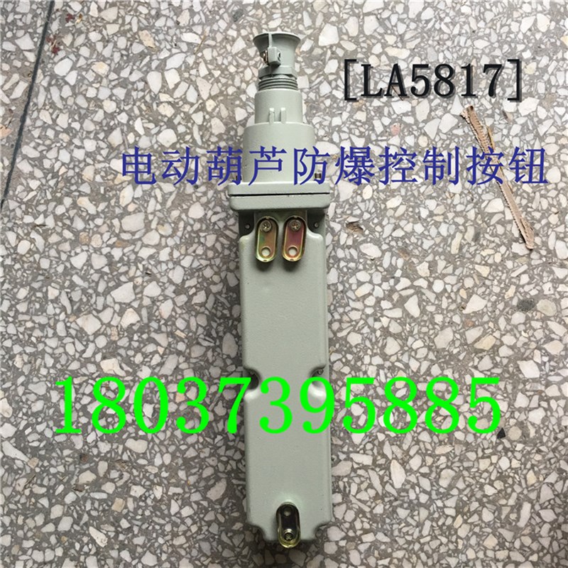 好货LA5817-6K防爆电动葫芦控制按钮开关/防爆行车按钮手操带急停