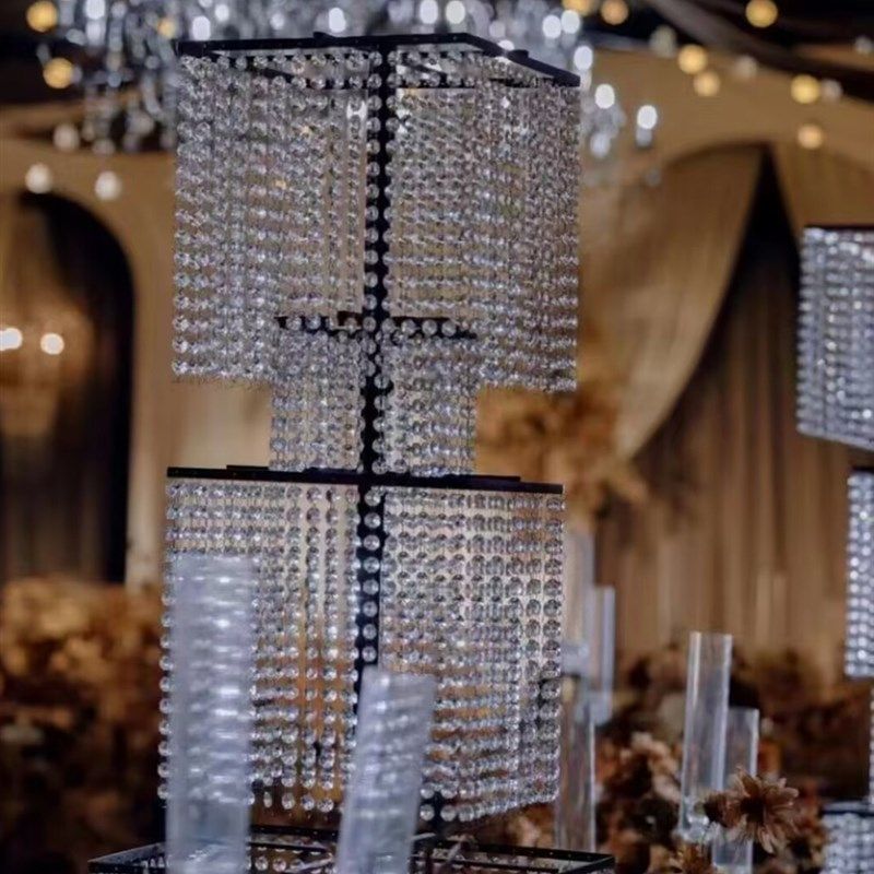 新品促婚庆路引水晶珠帘装饰韩式婚礼场景布置道具舞台背景铁艺方,节庆用品/礼品,路引,淘宝优惠券,粉丝福利购,淘宝优惠卷