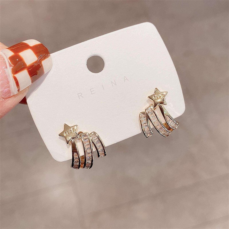 Pentagram personality niche design sense multi-layer zircon