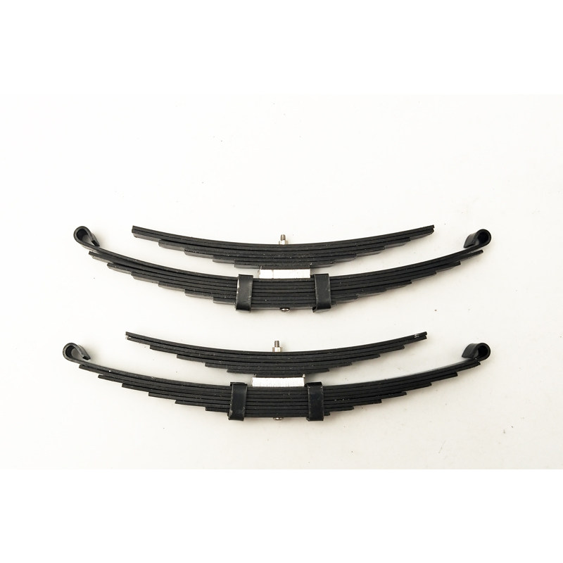 华翼模型1/14自卸车 拖头车模型 单桥双层钢板 悬挂 避震器