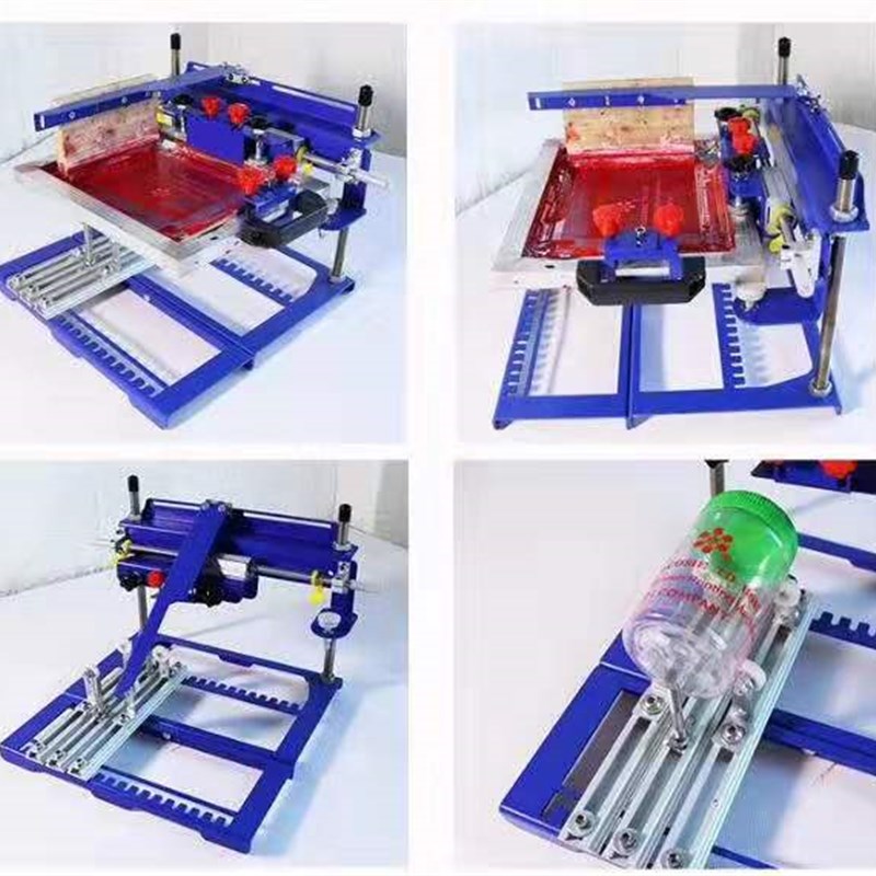 曲面网版印刷机 曲面印刷机 A级QMH170型丝印台丝网S印刷机 曲面