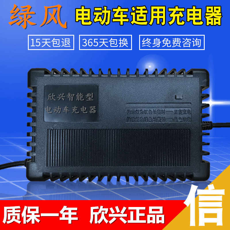 好货绿风电动车电瓶车载充电器专用36V48V12AH60V64V72V80V84V96V