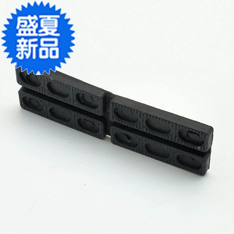 5垫片塑钢断桥铝合金门窗安装f工具 中空玻璃塑料垫高块托夹配件