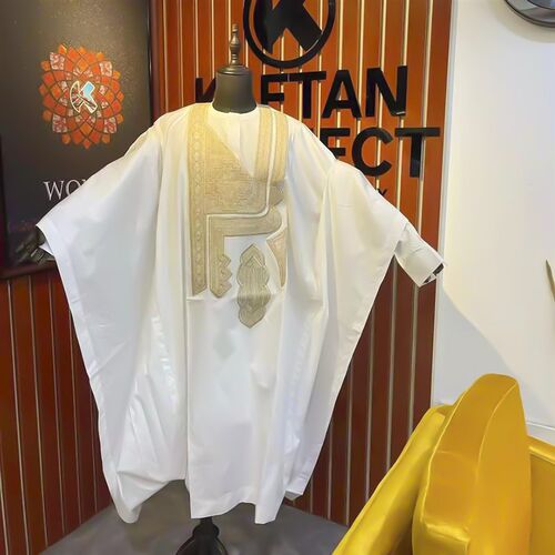 好货Party Tradition Clothing For Men African Bazin Riche Agb
