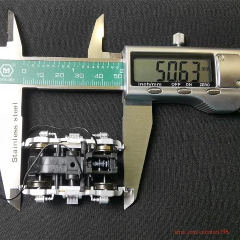 HO87比例遥控模型火车修改配件转向架车轮