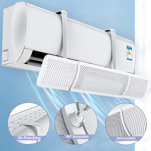 好货Adjustable Anti-direct Blowing Air Conditioner ver Home