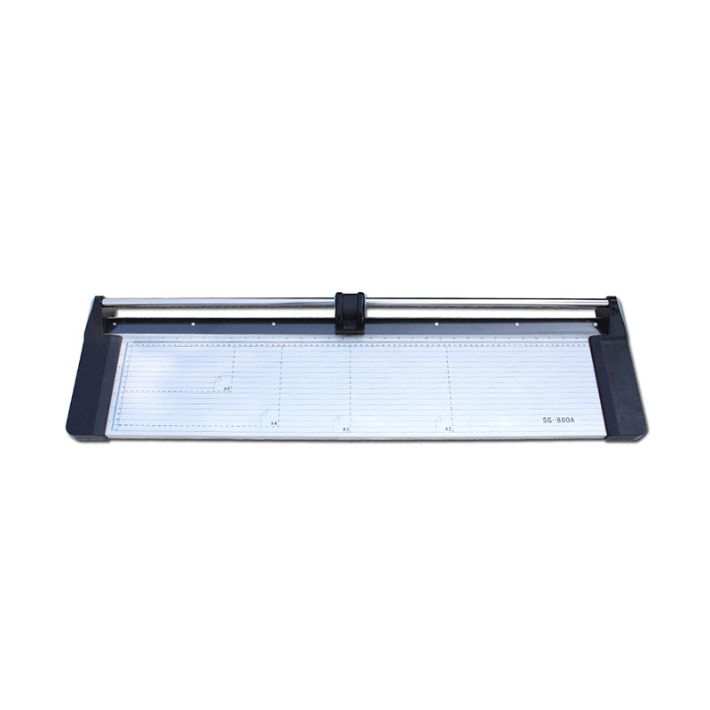 申广SG860滚动式切纸机a1手动切纸刀A1滚轮裁纸机 滚动裁切刀