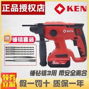 锐奇2120充电式 线冲击钻电 电锤钻轻型无刷锂电池多功能两用无线