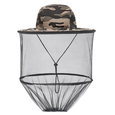 蜂帽养蜂防蜂帽面纱头罩面罩蜜蜂防护帽子收蜂冒防蛰防蚊专用工具