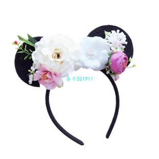 Baby flower Mickey 速发New Girl Black bud Simulation Fashion