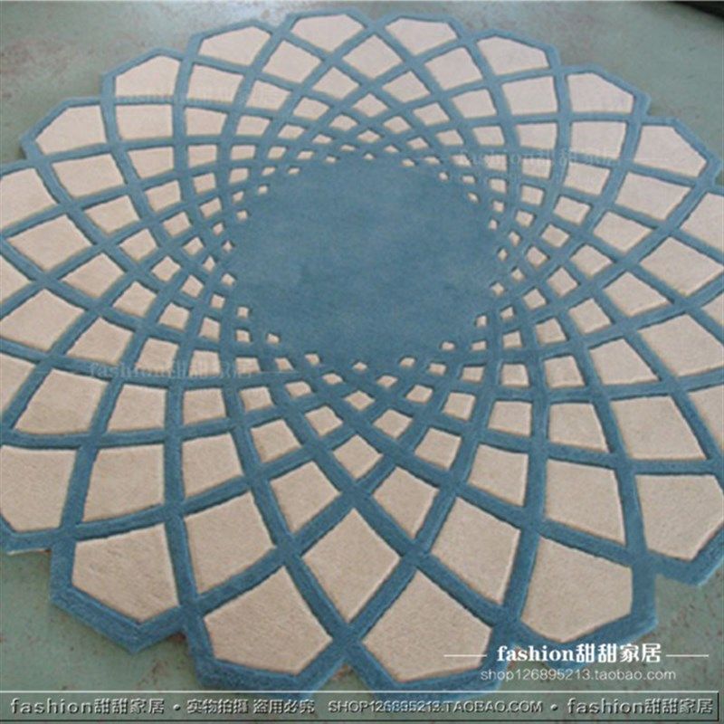 简欧现代轻奢蜘蛛网个性异形咖色地毯棕色地垫客厅茶几民宿艺术厚,居家布艺,地毯,淘宝优惠券,粉丝福利购,淘宝优惠卷