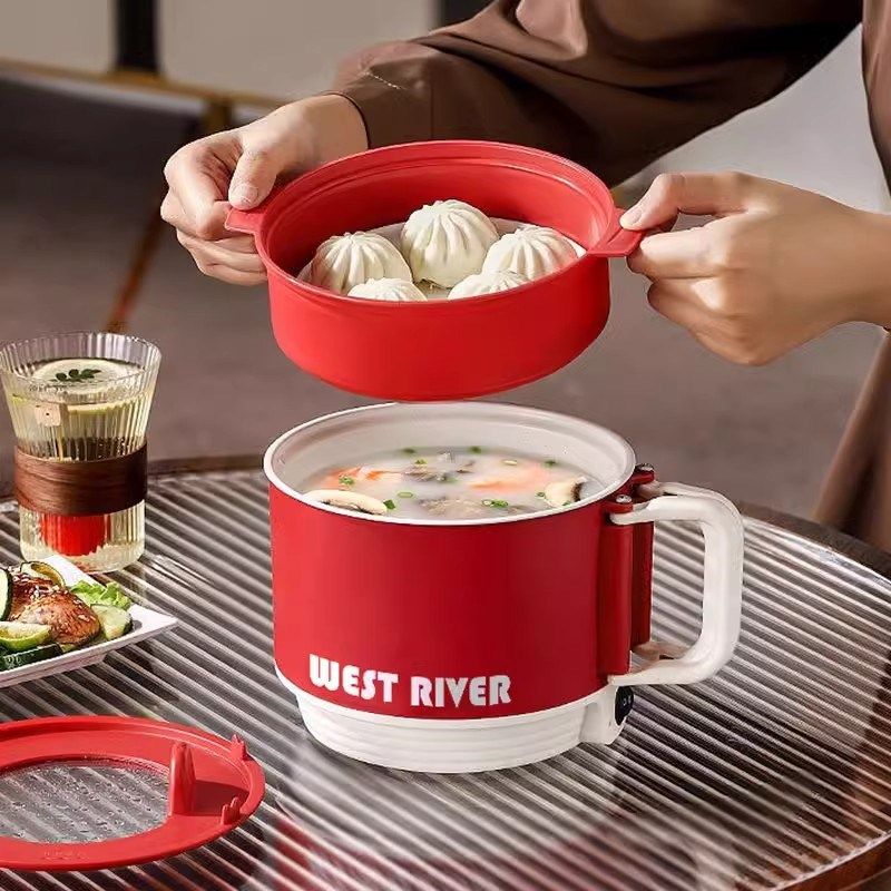 德国户外小电煮锅旅行便携式多功能电火锅蒸煮炖一体电炒锅电饭煲,厨房电器,电煮锅,淘宝优惠券,粉丝福利购,淘宝优惠卷