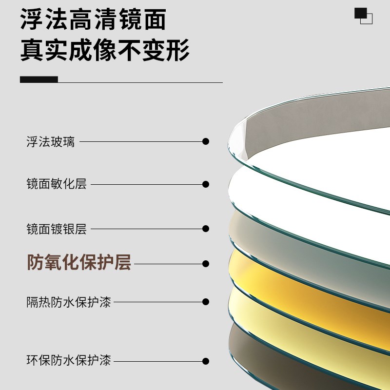 中古全身镜落地镜家用轻奢t高级镜子置物穿衣镜女生卧室简约试衣