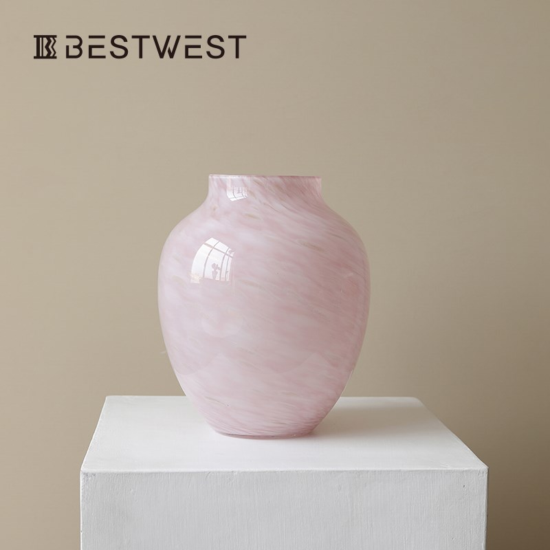 轻奢花瓶玻璃摆i件客厅插花新家特别好看插鲜花芍药水培餐桌高级