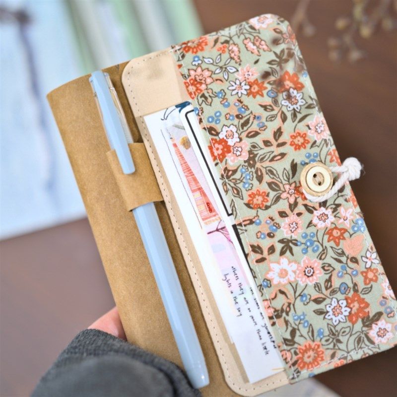 布艺碎花水洗牛皮纸A5A6活页线装多功能手账本子文艺手工随身记事,文具电教/文化用品/商务用品,笔记本/记事本,淘宝优惠券,粉丝福利购,淘宝优惠卷