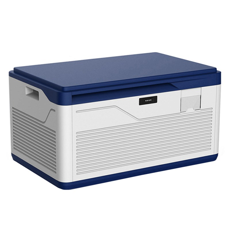 收纳箱带锁密码车载后备q140升特大号容量塑料储物箱32L文件证整