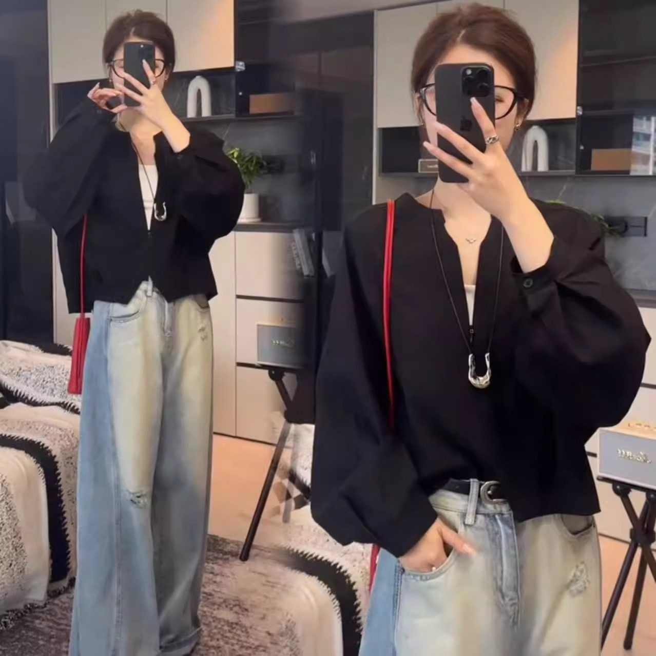 亚麻单排扣防晒衣外套女2025新款