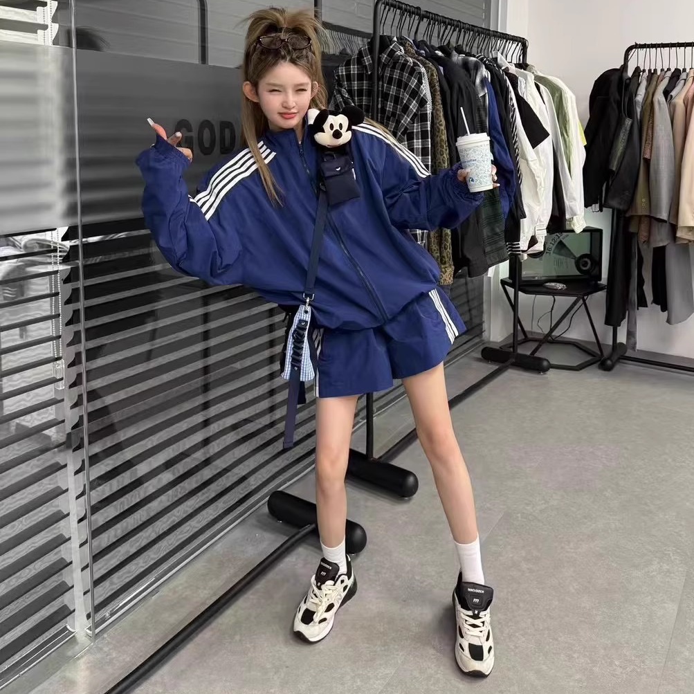 立領短款防曬衣外套女2025夏新款