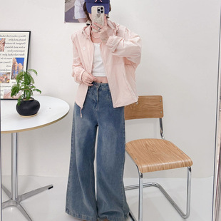 冰丝连帽防晒衣女2025春秋新款户外薄款防晒服外套女透气防紫外线