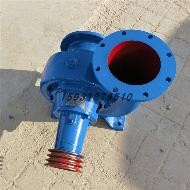 HW型混流d泵农田灌溉6/8/10/12寸柴油机农业卧式清水离心蜗牛泵