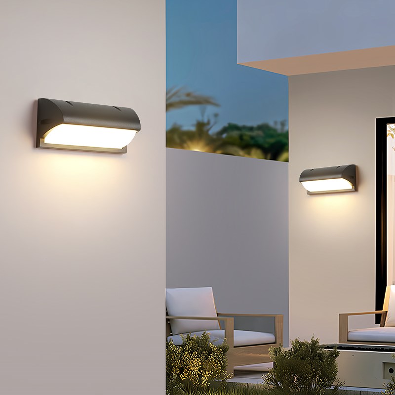 户外壁灯阳台灯防水别墅庭院灯xled室外院灯门口两侧洗墙中山灯具
