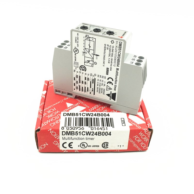 DMB5a1CW24B004假冒必究CARLOGAVAZZI瑞士佳乐多功能时间继电器