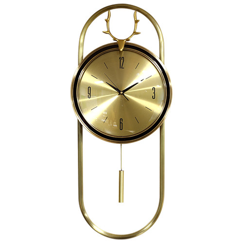 欧式轻奢时尚装饰挂钟大气简约时钟客厅2021新款家用挂墙钟表现代