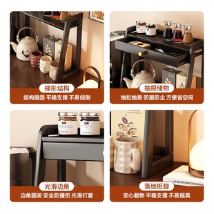 桌面置物架d2025新款厨房调料架非实木台面茶杯架咖啡杯收纳展示