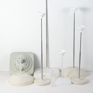 气球KT板方形路引拱门底座立柱注水空飘商场布置结婚蜂窝球支架